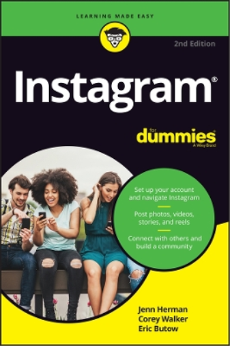 Jenn Herman Corey Walker Eric Butow Instagram For Dummies (Tascabile)