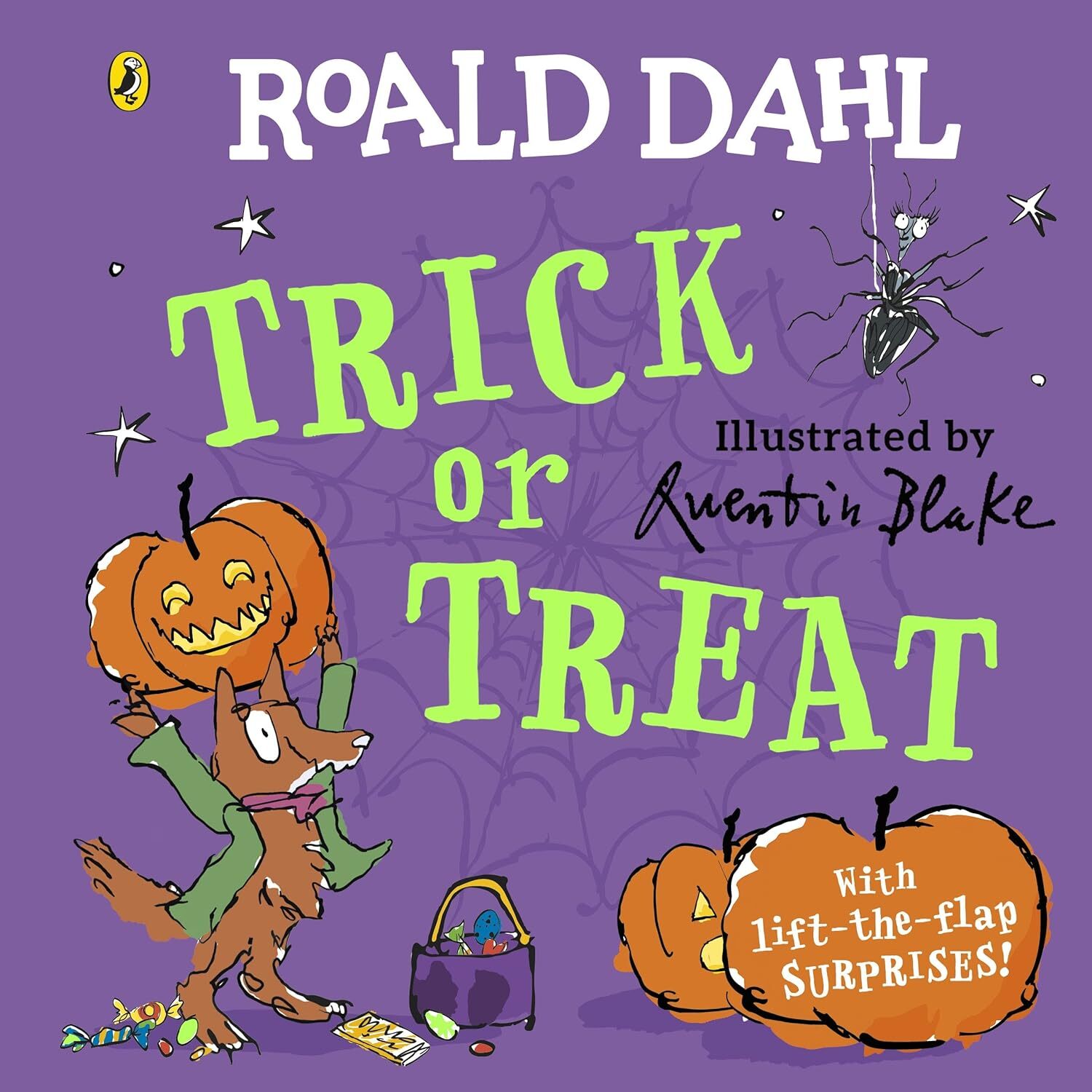 9780241572610 Roald Dahl: Trick or Treat: A lift-the-flap book - Roald Dahl,Quen