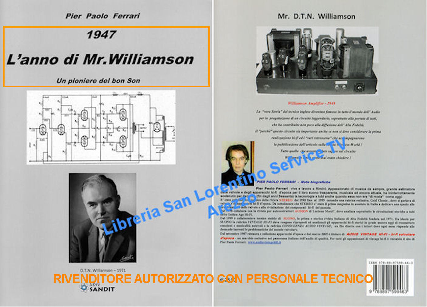 WILLIAMSON MARSHALL ROGERS LEAK SCHEMI AMPLIFICATORI STORIA HIFI A VALVOLE LIBRO