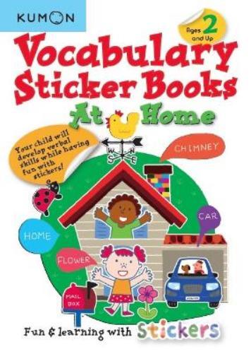 Vocabulary Sticker Books: At Home (Tascabile)
