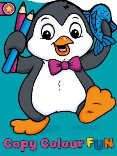 Angela Hewitt Copy Colour Fun: Penguin (Tascabile) Copy Colour
