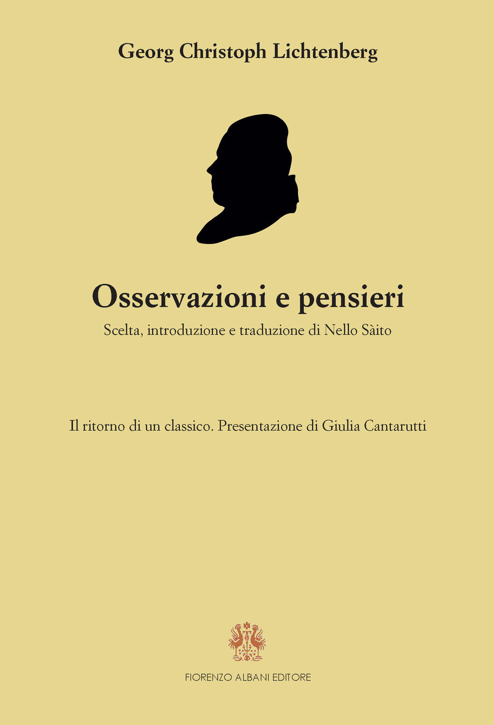 Osservazioni e pensieri - Lichtenberg Georg Christoph