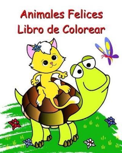 Maryan Ben Kim Animales Felices Libro de Colorear (Tascabile)