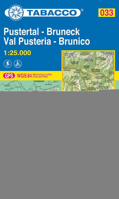 Libri Brunico E Dintorni 1:25.000