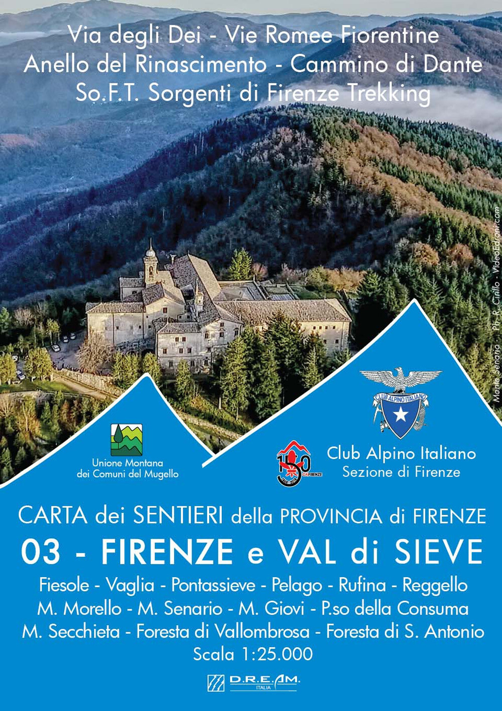 Libri Carta Dei Sentieri Della Provincia Di Firenze. Firenze E Val Di Sieve. Fie