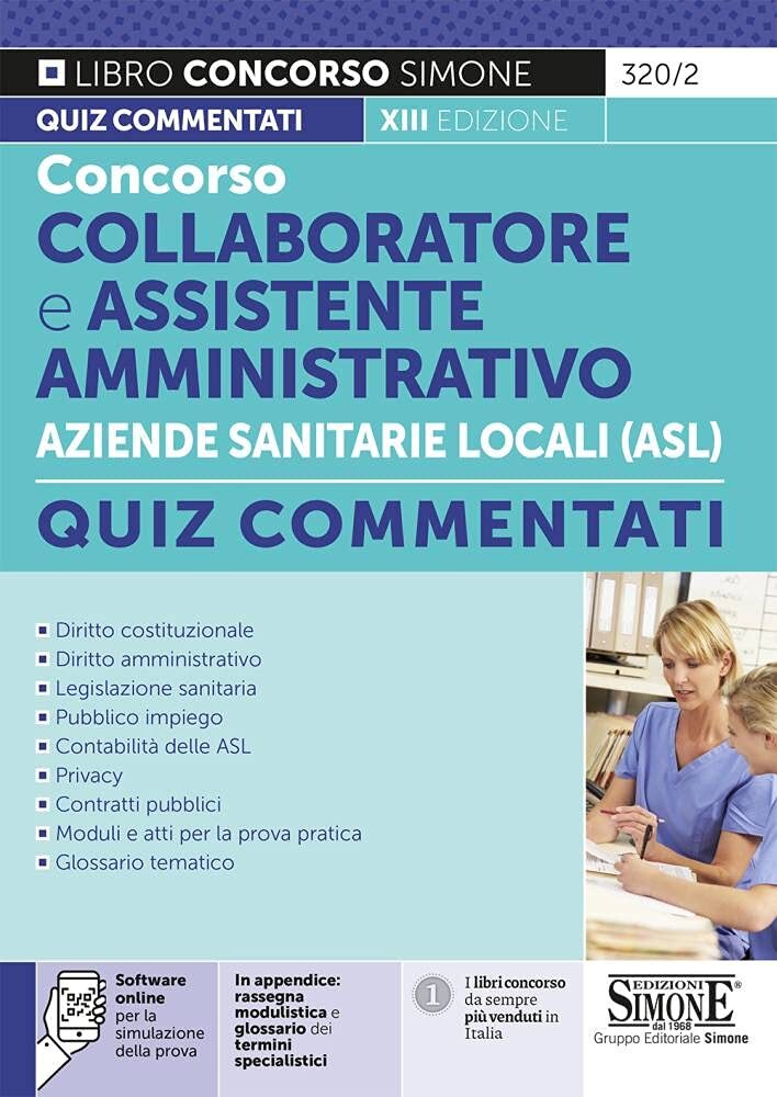9788891428677 Concorso collaboratore e assistente amministrativo...i simulazione