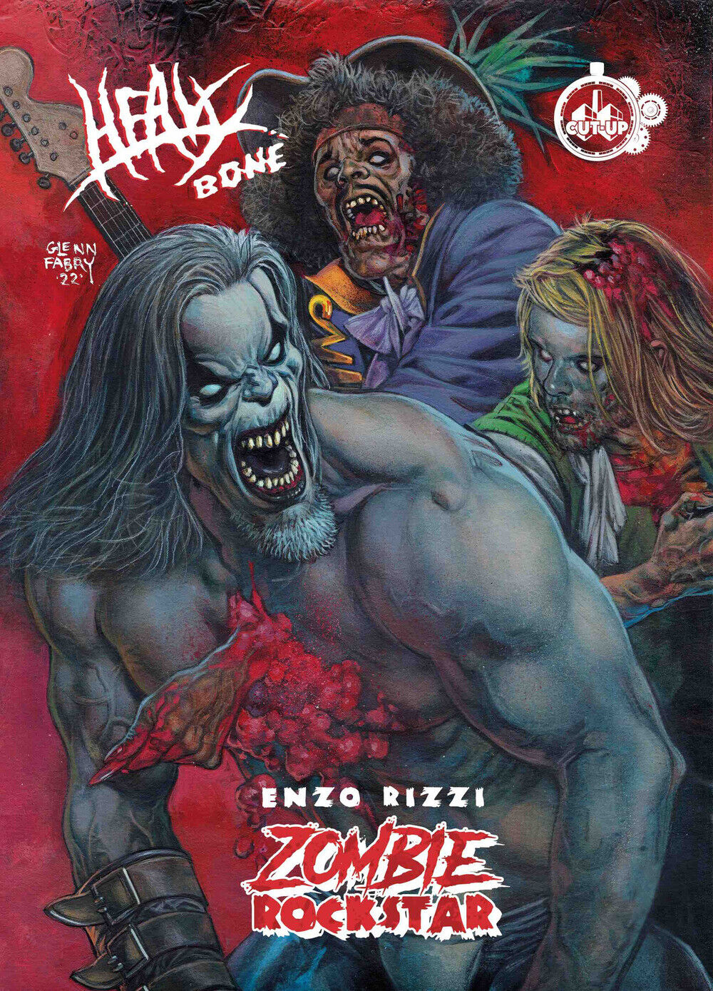Libri Enzo Rizzi - Heavy Bone: Zombie Rockstar