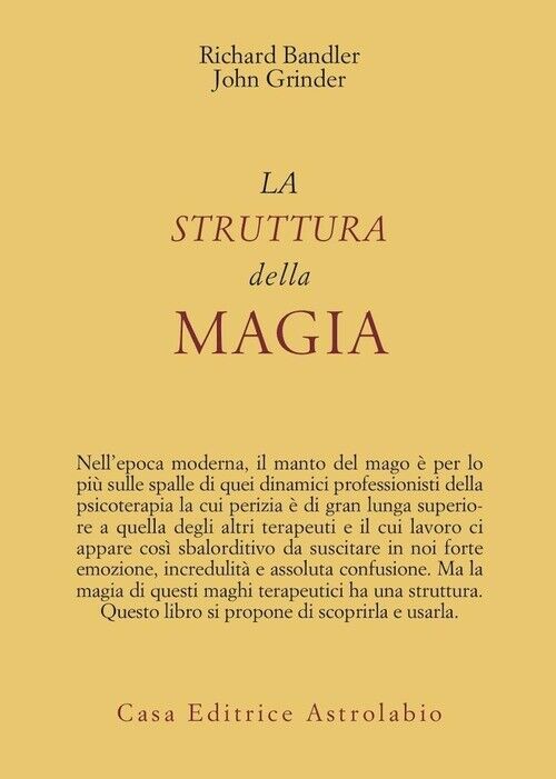 STRUTTURA DELLA MAGIA (LA) BANDLER RICHARD, GRINDER JOHN