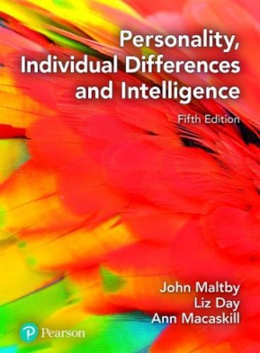 John Maltby Ann Macaskil Personality, Individual Differences and Int (Tascabile)