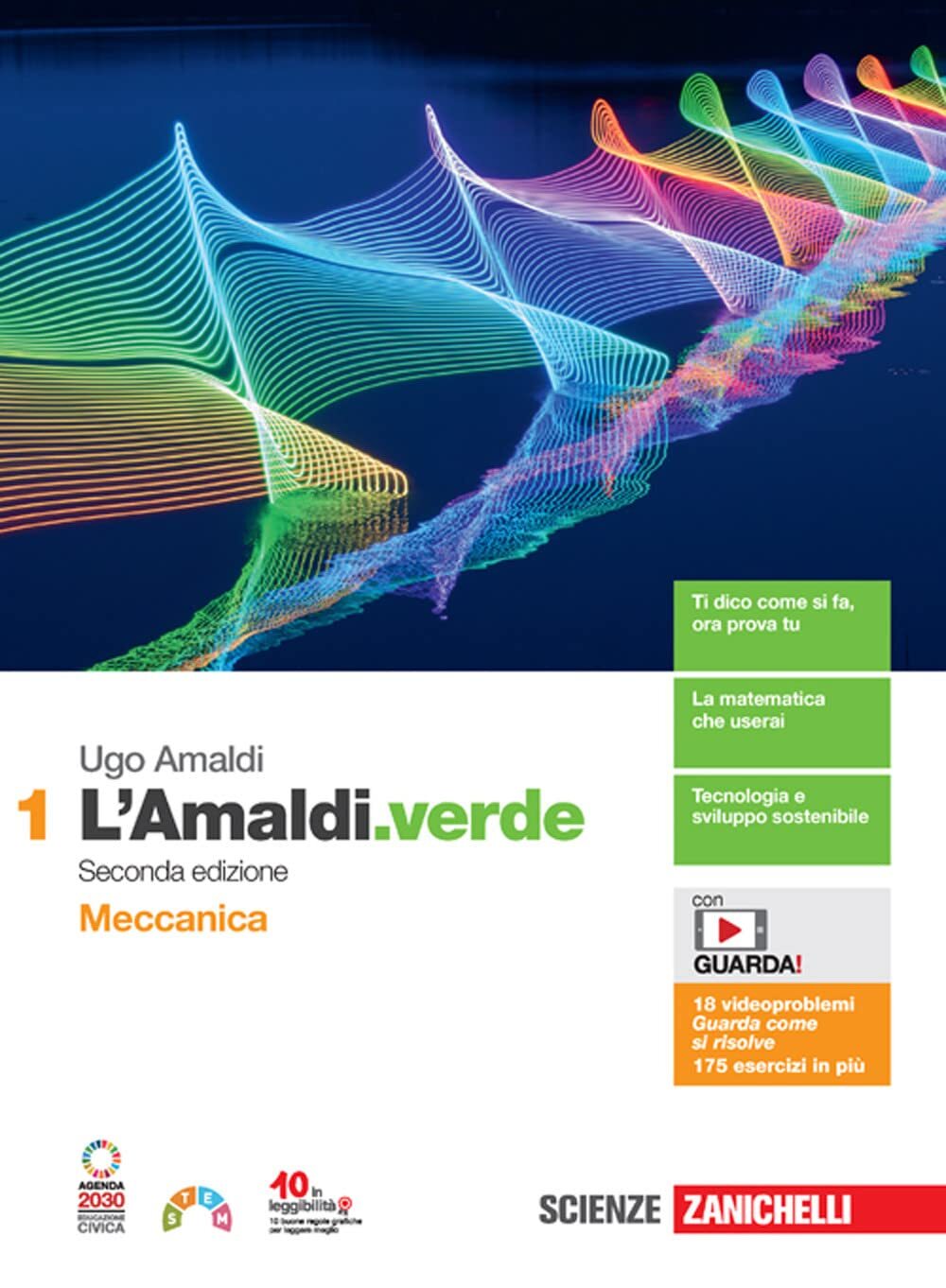 9788808565655 L'Amaldi.verde. Per le Scuole superiori. Con espan...nica (Vol. 1)