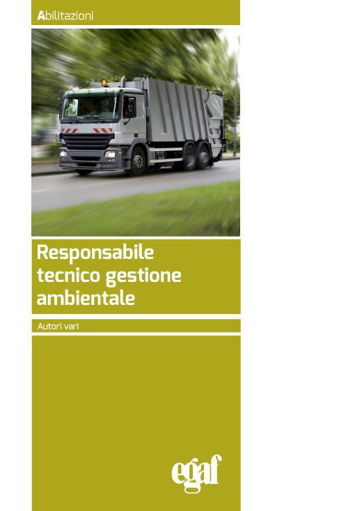 RESPONSABILE TECNICO GESTIONE AMBIENTALE  - AA.VV. - EGAF