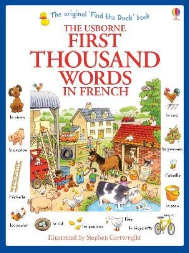 Heather Amery First Thousand Words in French (Tascabile) First Thousand Words