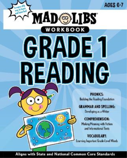 Wiley Blevins Mad Libs Workbook: Grade 1 Reading (Tascabile) Mad Libs Workbooks