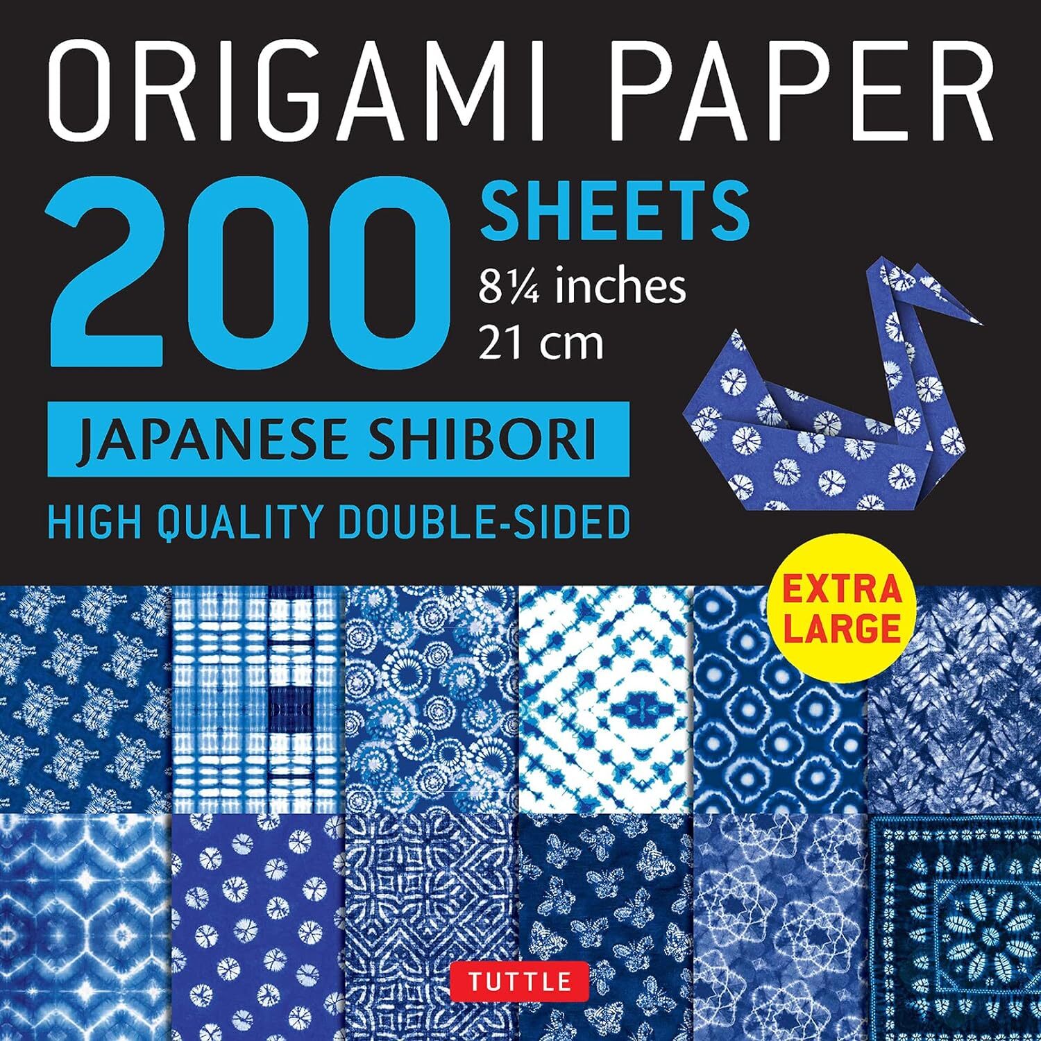 9780804853156 Origami Paper 200 Sheets Japanese Shibori: Extra L...cts Included)