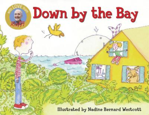 Down by the Bay (Libro di cartone) Raffi Songs to Read