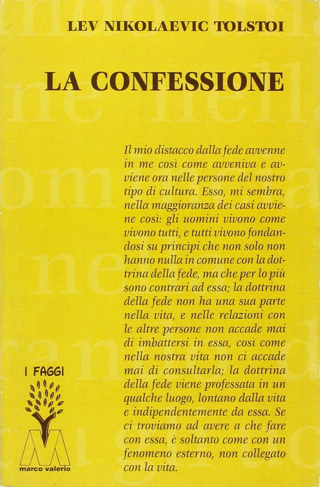 La confessione - [Marco Valerio]