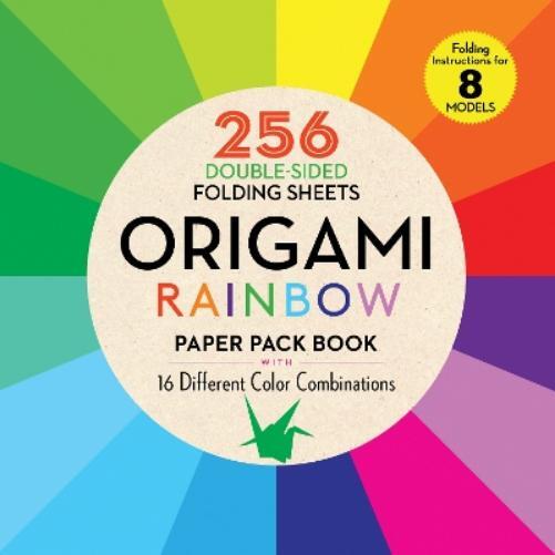 Tuttle Studio Origami Rainbow Paper Pack Book (Tascabile)