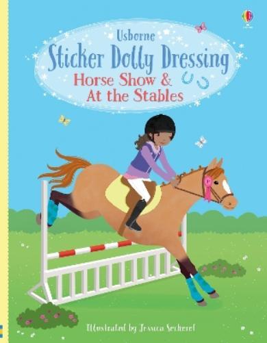 Lucy Bowman Sticker Dolly Dressing Horse Show & At the Stables (Tascabile)