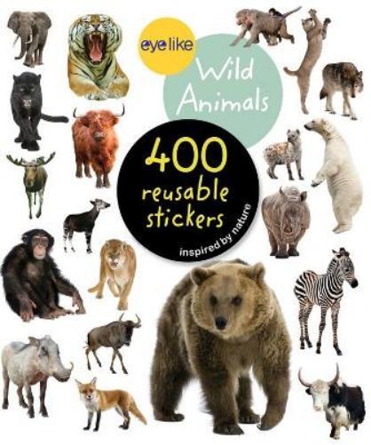 Workman Publishing Eyelike Stickers: Wild Animals (Tascabile) Eyelike Stickers