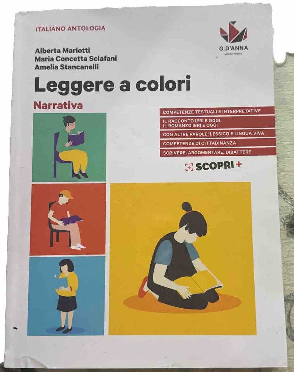 LEGGERE A COLORI NARRATIVA - 9788857791814