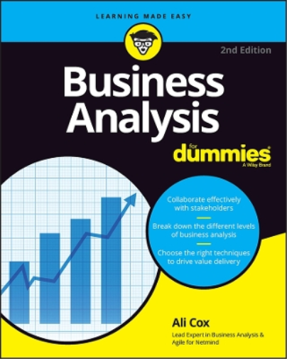 Alison Cox Business Analysis For Dummies (Tascabile)