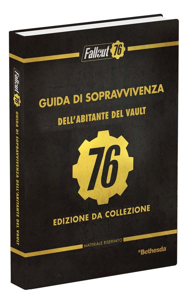 Libri Guida Di Sopravvivenza Dell'abitante Del Vault. Fallout 76. Collector's Ed