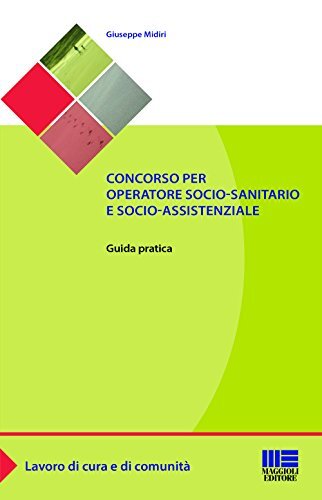 9788891615794 Concorso per operatore socio-sanitario e socio-assistenziale - Giu