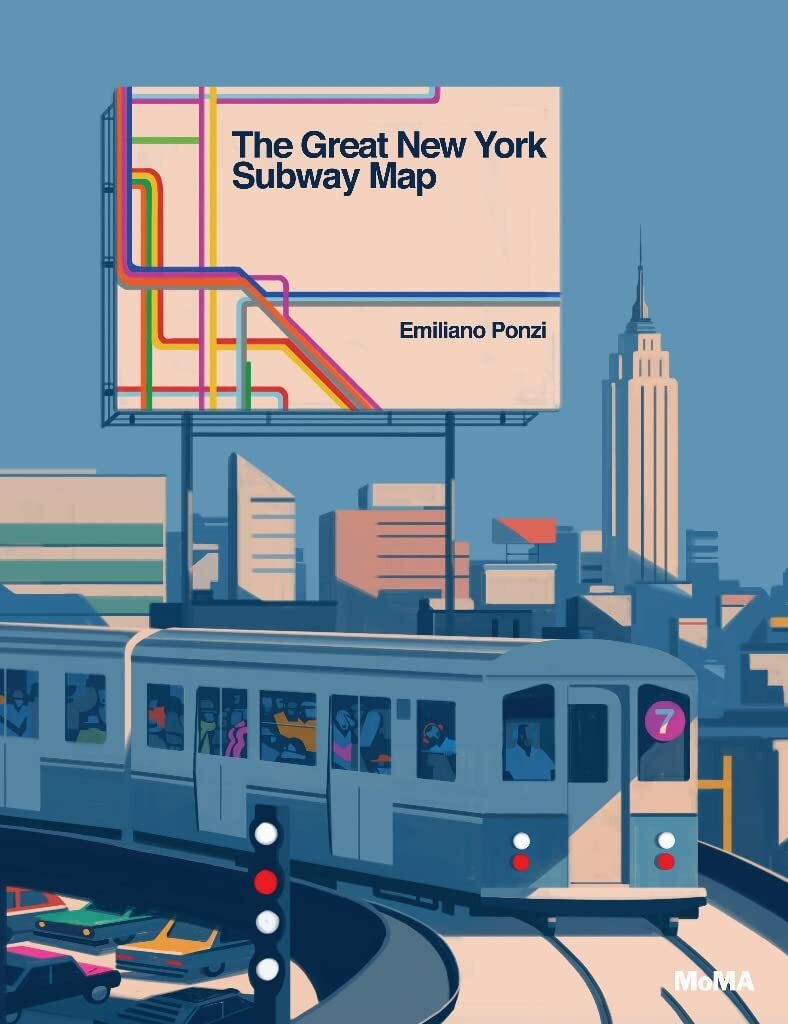 9781633450257 The Great New York Subway Map - Emiliano Ponzi