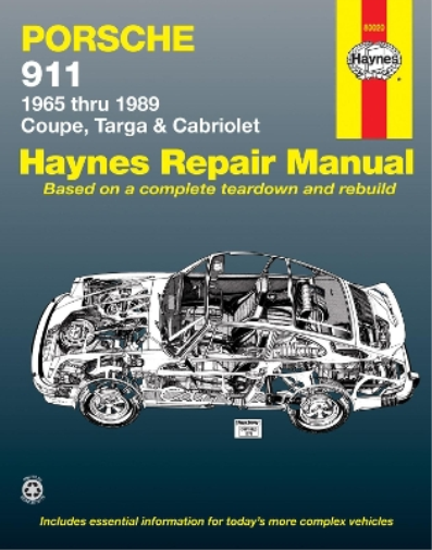 Porsche 911 (1965-1989) for Coupe, Targa & Cabriolet Haynes Repair M (Tascabile)