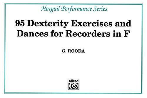 G Rooda Finger Dexterity Exercises for Recorders in F (Tascabile)