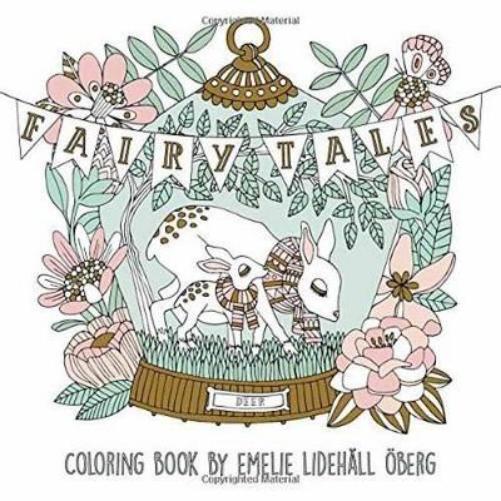 Emelie Oberg Fairy Tales Coloring Book (Copertina rigida)