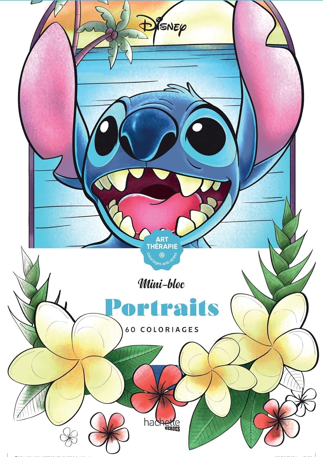 9782017164500 Portraits: 60 coloriages anti-stress - Disney,Capucine Sivignon