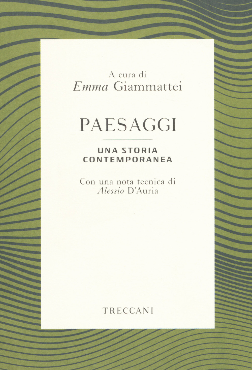 Libri Paesaggi. Una Storia Contemporanea