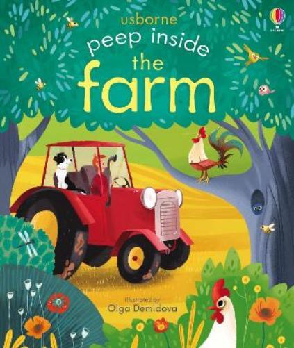 Anna Milbourne Peep Inside the Farm (Libro di cartone) Peep Inside