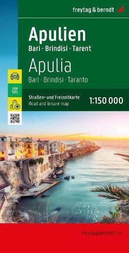 Apulia : Bari, Brindisi, Taranto (Map)