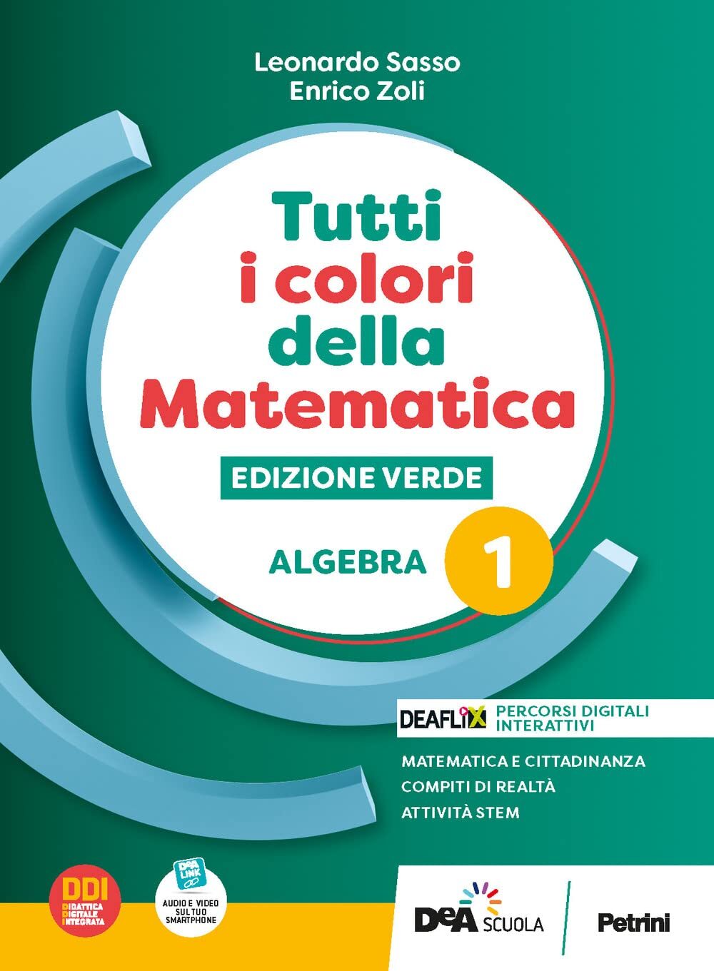 9788849425239 Tutti i colori della matematica. Ediz. verde. Alge...line (Vol. 1)