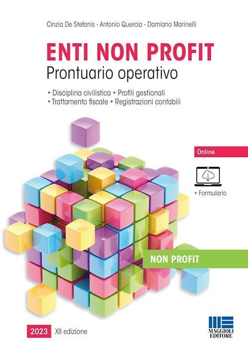 ENTI NON PROFIT - PRONTUARIO OPERATIVO  - DE STEFANIS CINZIA, QUERCIA ANTONIO -