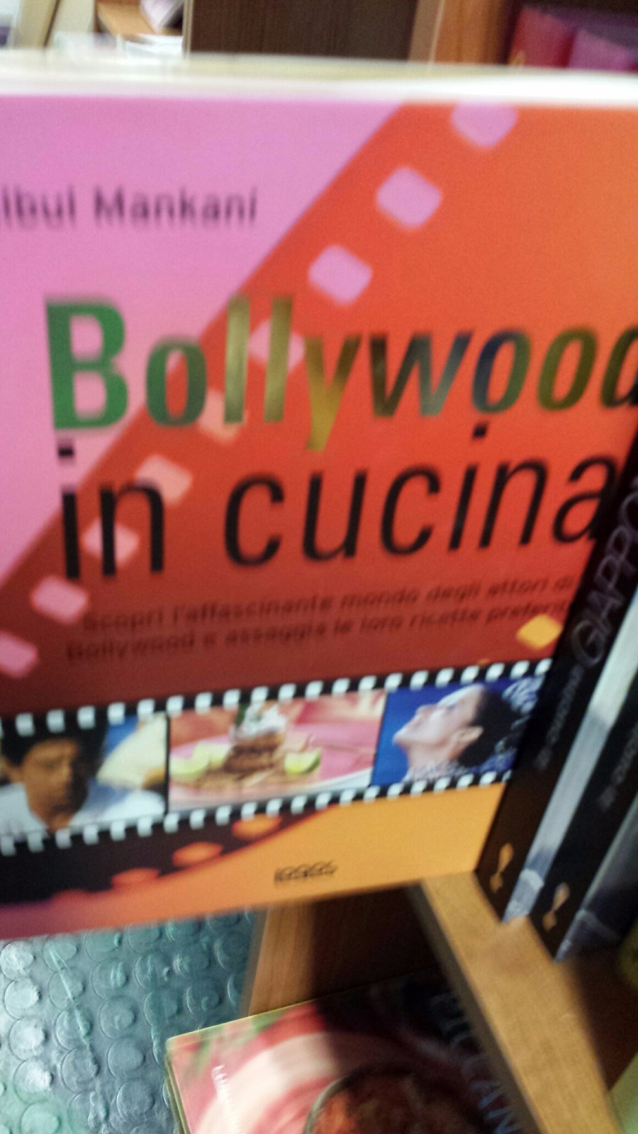 Bollywood in cucina Bulbul Mankani Logos .