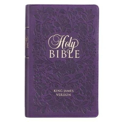 KJV Bible Giant Print Purple (Rilegato in ecopelle)
