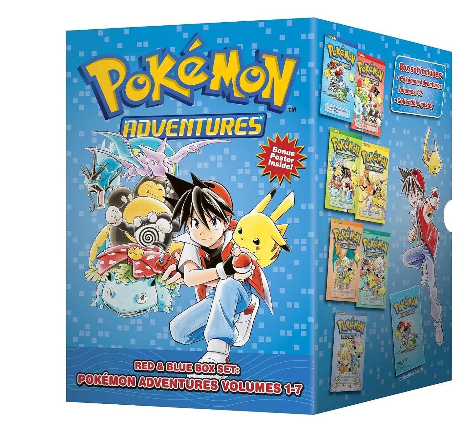 9781421550060 Pokemon Adventures: Red & Blue Box Set: 1 - Hidenori Kusaka,Mato