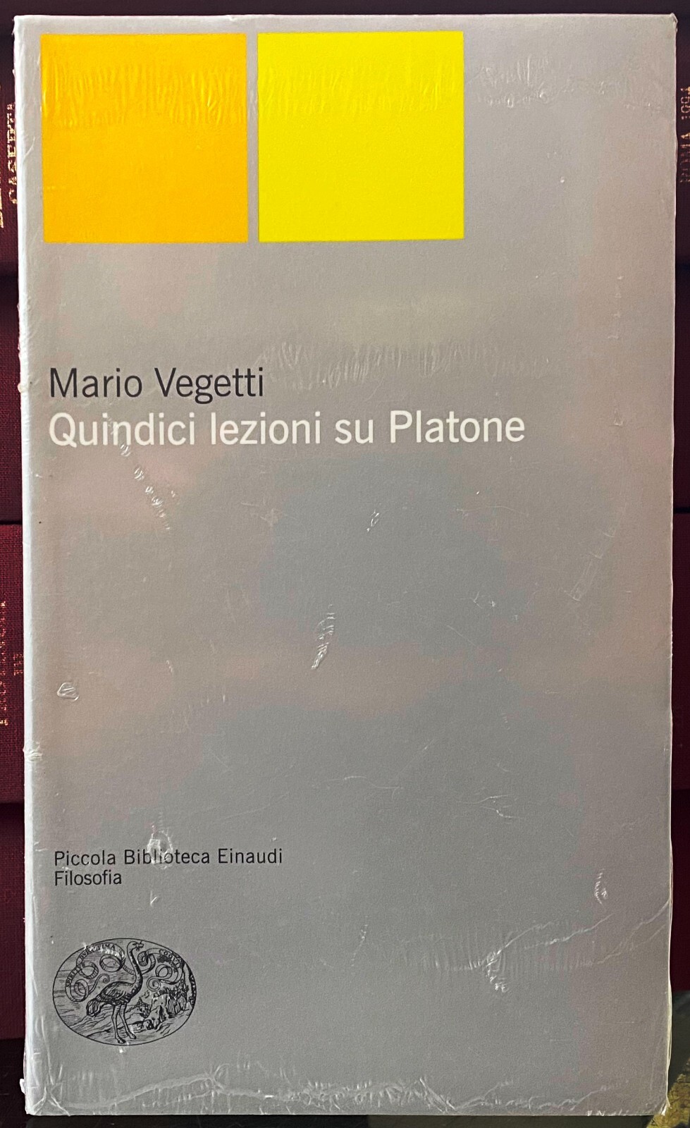 (Cultura Classica) M. Vegetti - QUINDICI LEZIONI SU PLATONE - Einaudi 2003
