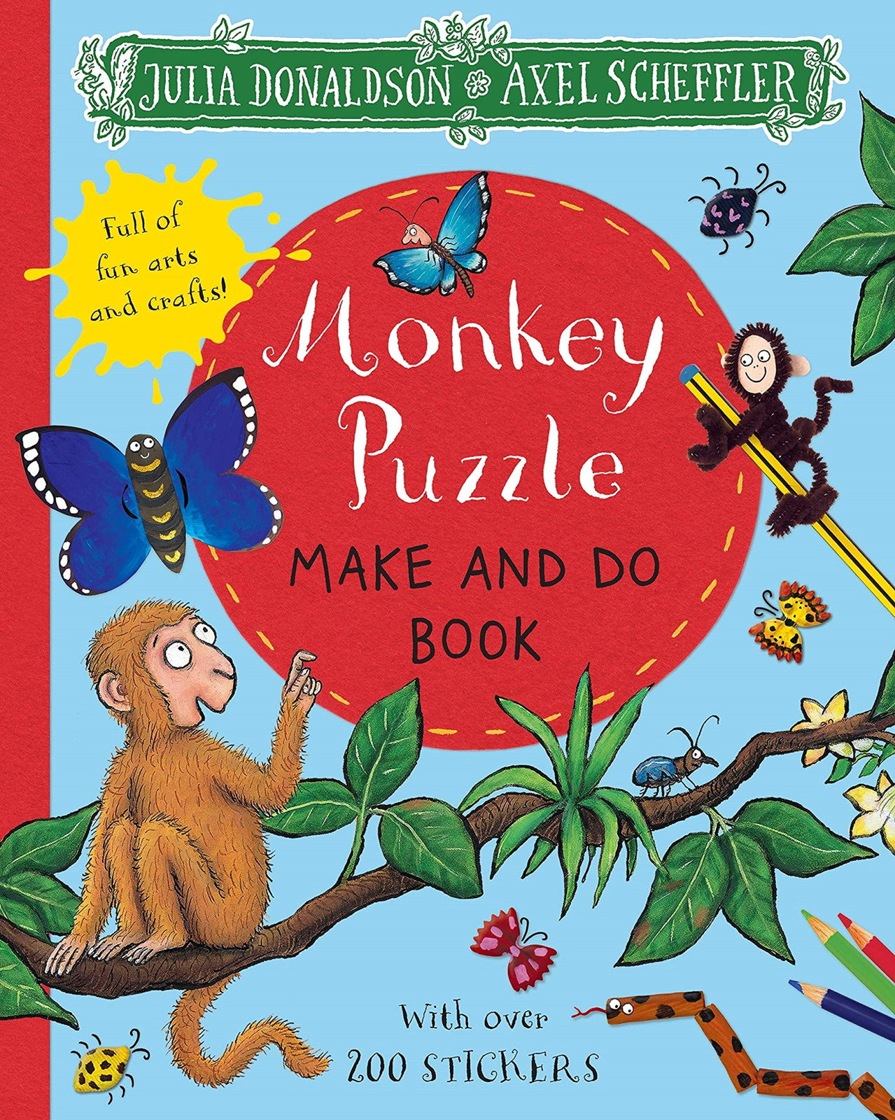 LIbri UK/US Donaldson, Julia - Monkey Puzzle Make And Do Book