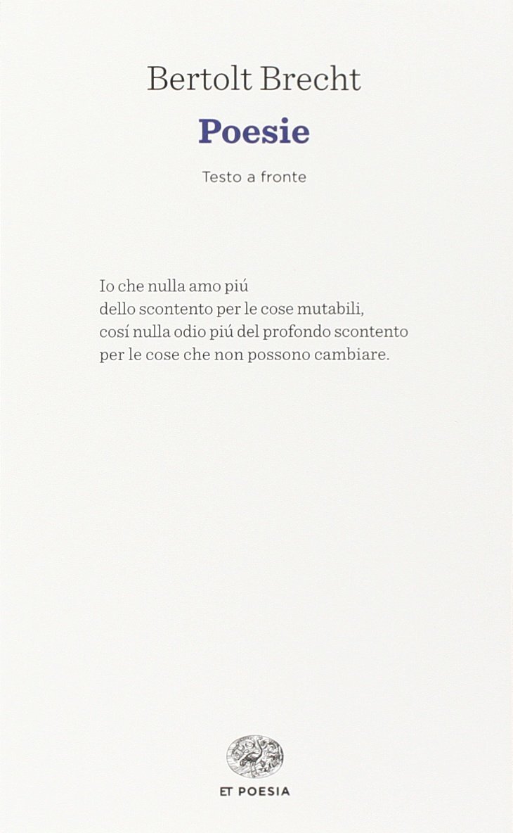 Libri Bertolt Brecht - Le Poesie
