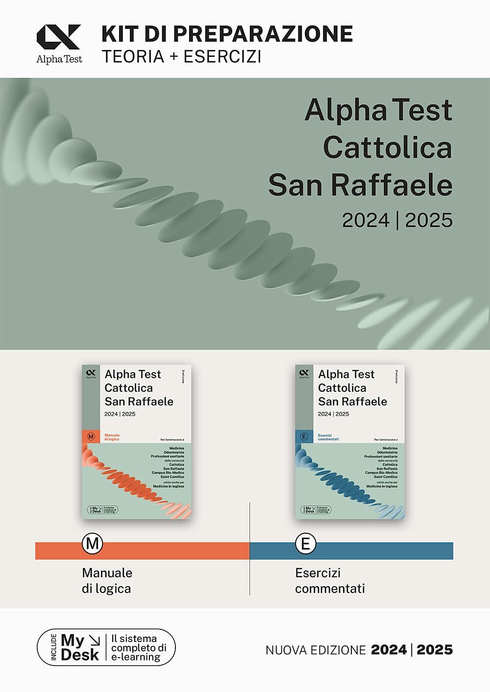 Libri Alpha Test Cattolica San Raffaele. Kit Di Preparazione. Con Mydesk