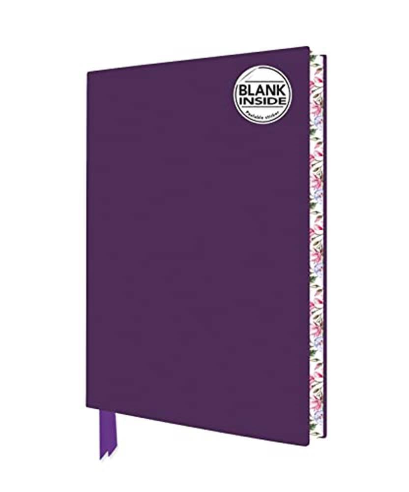 Purple Blank Artisan Notebook (Flame Tree Journals) - AA.VV.