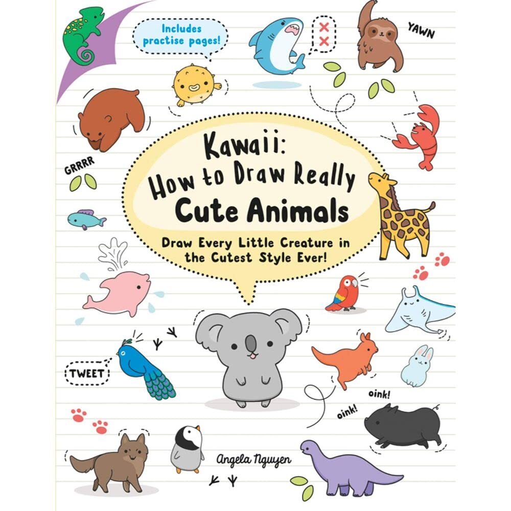 9781782216599 Kawaii: How to Draw Really Cute Animals: Draw Ever...t Style Ever!