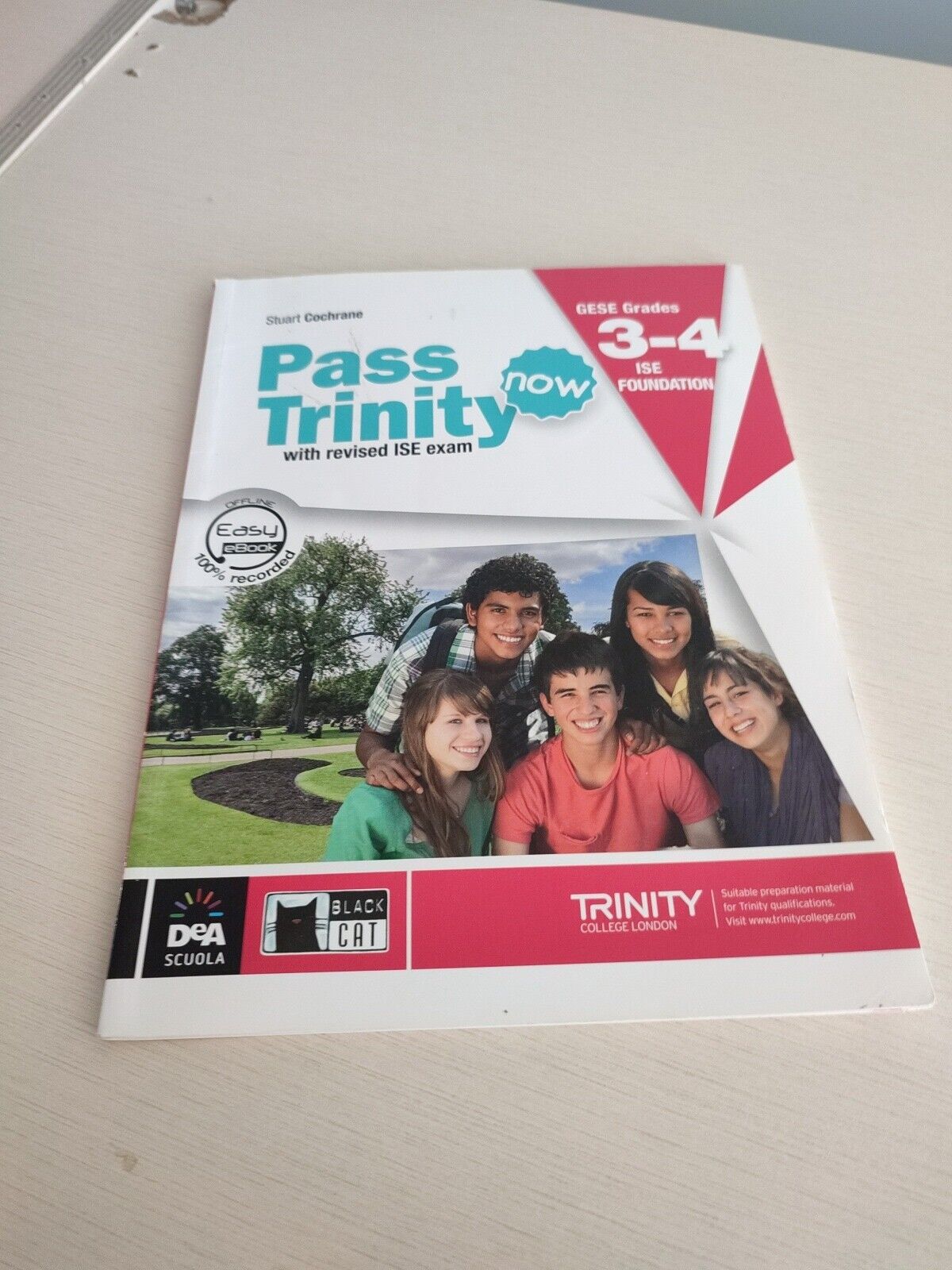 NEW PASS TRINITY NOW NO CD GESE GRADES 3-4 ISE FOUNDATION BLACKCAT 9788853015907