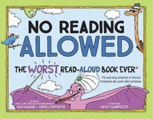 Chris Carpenter Raj Haldar No Reading Allowed (Copertina rigida)