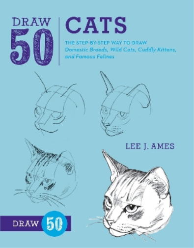 L Ames Draw 50 Cats (Tascabile)