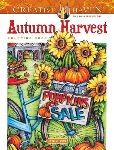 Teresa Goodridge Creative Haven Autumn Harvest Coloring Book (Tascabile)